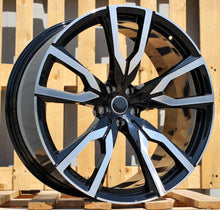 Indlæs billede til gallerivisning R22x9.5 5X112 ET 32 66.6 FE221 Black Polished (MB) For BMW (Z5) (New X7 (Rear+Front)