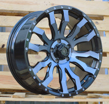Indlæs billede til gallerivisning R20x9 5X127 ET 35 71.5 I0215B Black+Double Tinted Face (BLDTF) For 4X4 (K8)