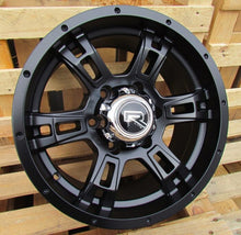 Indlæs billede til gallerivisning R16x8 6X139.7 ET 0 110.5 B5317 Black Half Matt (BLHM) For 4X4 (R)