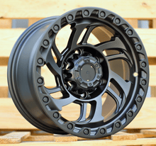 Indlæs billede til gallerivisning R15x8 6X139.7 ET 0 110.1 A6278 Black Half Matt (BLHM) For 4X4 (P)