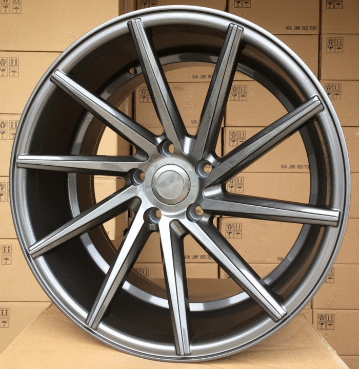 R19x9.5 5X120 ET 35 72.6 B1059 Grey (GR) For RACIN (P+P2) (RIGHT SIDE (Style Vossen)