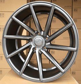 R19x9.5 5X120 ET 35 72.6 B1059 Grey (GR) For RACIN (P+P2) (RIGHT SIDE (Style Vossen)
