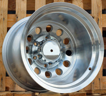Indlæs billede til gallerivisning R15x12 6X139.7 ET M72 110.1 B1495 Polished Silver (MS) For 4X4 (P1)