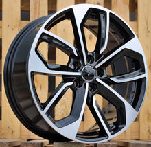 Indlæs billede til gallerivisning R19x8 5X112 ET 49 57.1 3S5979 Black Polished (MB) For AUD (K4+P) (HYBRID FORGED New Model)