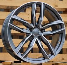 Indlæs billede til gallerivisning R16x7 5X112 ET 39 66.5 BK690 (A5215) Grey Polished (MG) For AUD (P+L4)