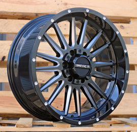 R20x9 12X135/139 ET 0 106.1 B1832 Black (BL) For 4X4 (K3) (Milling)