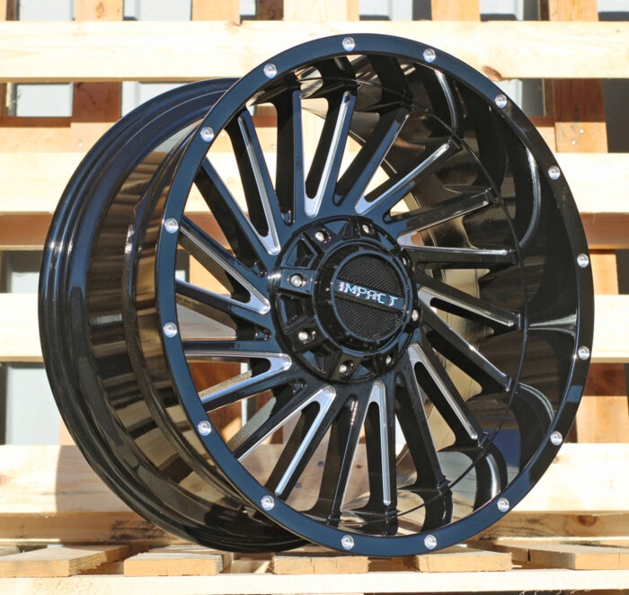 R20x10 12X135/139 ET M12 106.1 B1511 Black (BL) For 4X4 (K3) (Milling)