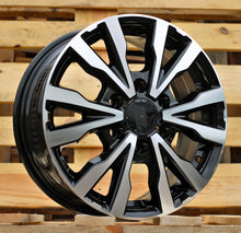 Indlæs billede til gallerivisning R16x6.5 6X130 ET 54 84.1 B3025 Black Polished (MB) For MER (Z1) (HYBRID FORGED(max 1400kg)