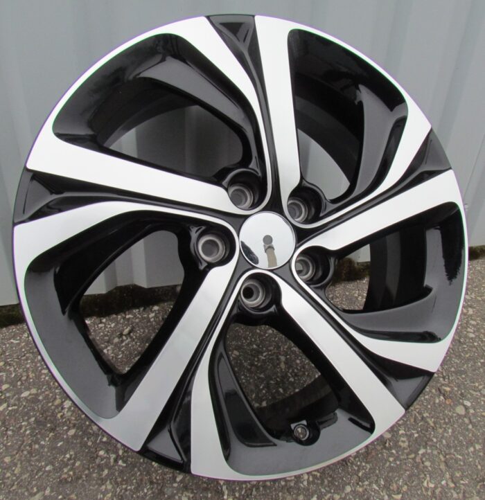 R17x7 5X108 ET 48 65.1 F5576 Black Polished (MB) For CITRO (R)