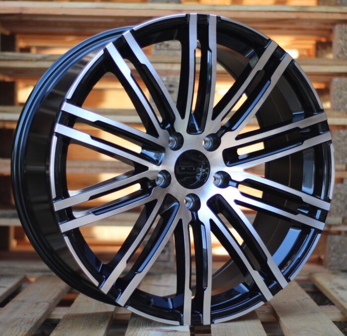 R21x10 5X112 ET 19 66.5 B1026 (LU1293) Black Polished (MB) For PORCH (K4+P1+Z6) (REAR+FRONT)