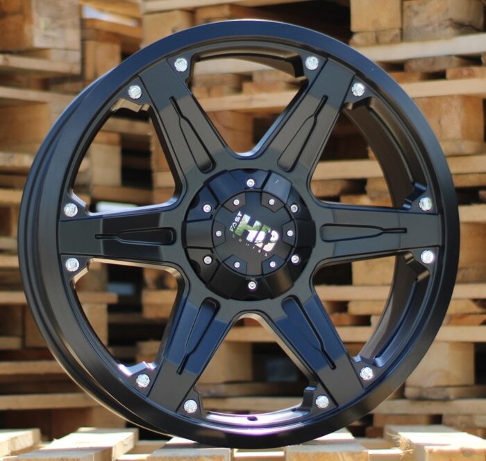 R20x8.5 10X114/120 ET 38 73.1 B5106 Black Half Matt (BLHM) For 4X4 (K4)