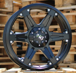 R20x8.5 10X114/120 ET 38 73.1 B5106 Black Half Matt (BLHM) For 4X4 (K4)