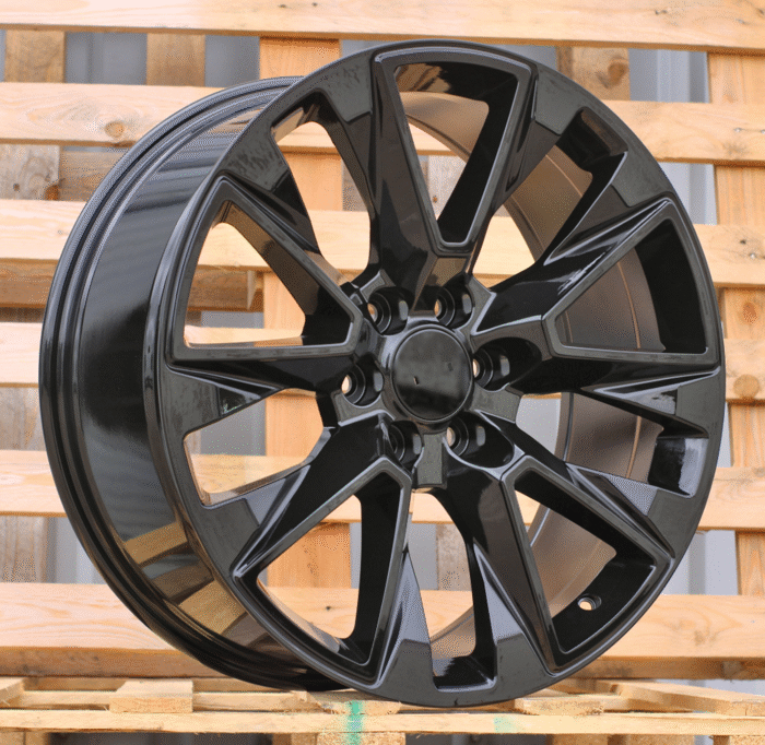 R22x9 6X139.7 ET 24 78.1 B1752 Black (BL) For 4X4 (K3)
