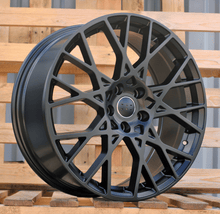Indlæs billede til gallerivisning R19x8 5X112 ET 49 57.1 3S1293 Black Half Matt (BLHM) For AUD (P) (HYBRID FORGED New Model)