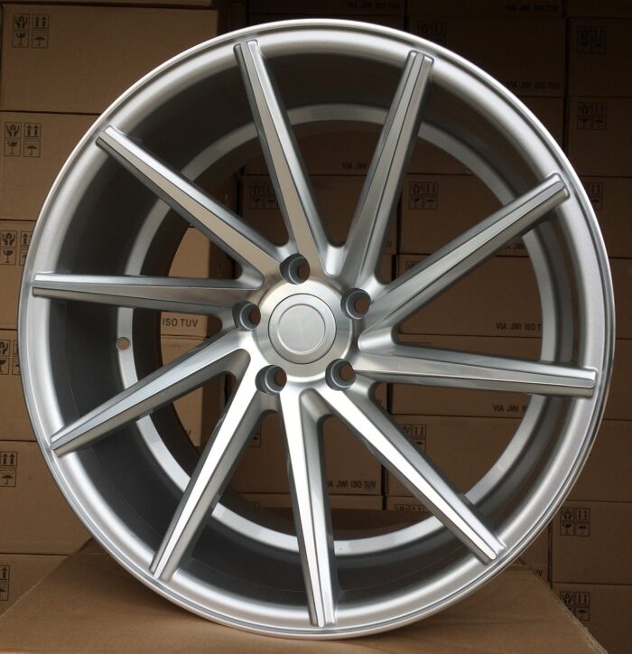 R20x8.5 5X114.3 ET 35 73.1 B1059 Polished Silver (MS) For RACIN