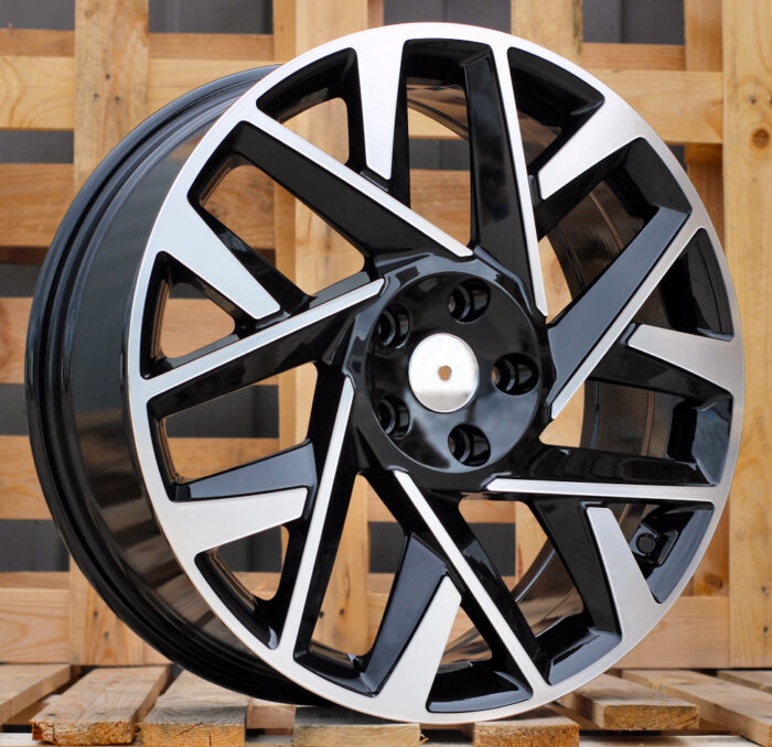 R19x7.5 5X114.3 ET 51 67.1 3S1072 Black Polished (MB) For HYUND (K2) (HYBRID FORGED)
