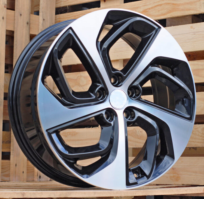 R19x7.5 5X114.3 ET 53 67.1 B1278 Black Polished (MB) For HYUND (Z1+P)