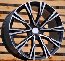 Indlæs billede til gallerivisning R21x10.5 5X112 ET 43 66.6 FE241 Black Polished (MB) For BMW