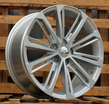 Indlæs billede til gallerivisning R18x8 5X112 ET 44 57.1 LU980 Silver Shining (SS) For VW (R)