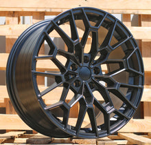 Indlæs billede til gallerivisning R19x9 5X112 ET 44 66.6 I0384 (BYD1883) Black Half Matt (BLHM) For BMW (Z2+Z1) (Rear+Front)