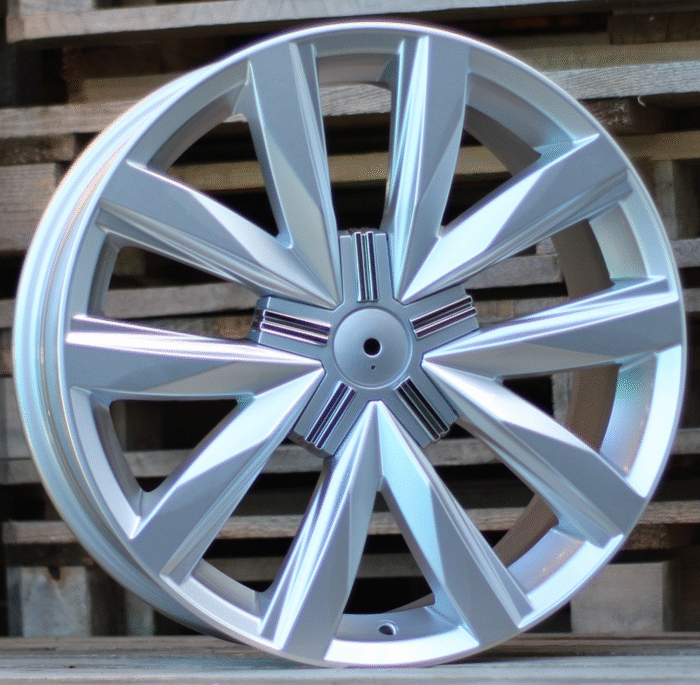R18x8 5X120 ET 50 65.1 B1351 Silver Shining (SS) For VW (Z2)