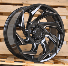 Indlæs billede til gallerivisning R18x9 6X139.7 ET 0 110.1 JT187 Gloss Black (GB) For 4X4 (K3) (Milling)