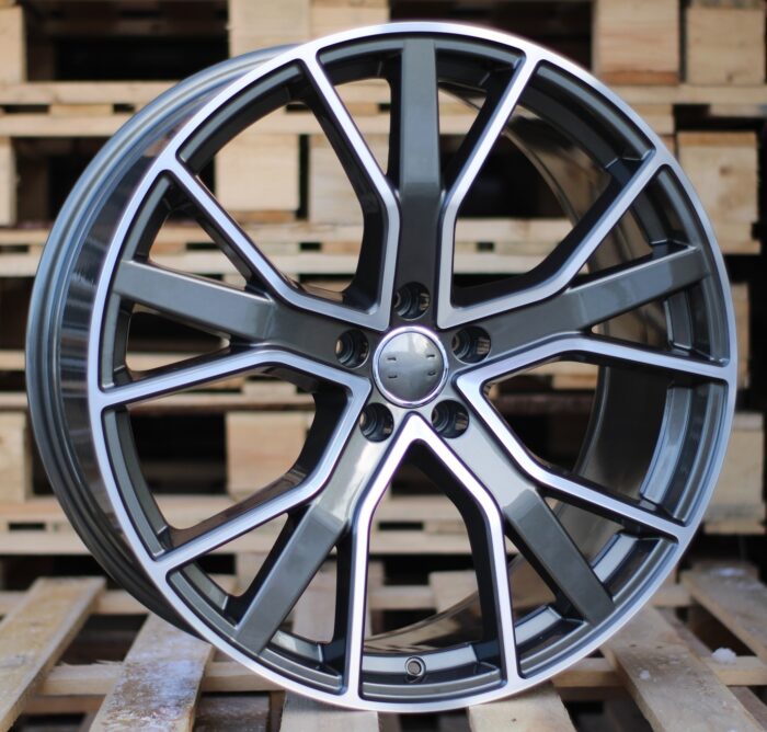 R22x10 5X112 ET 26 66.5 B5131 (A5383) Grey Polished (MG) For AUD (P)