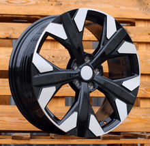 Indlæs billede til gallerivisning R18x7.5 5X114.3 ET 51 67.1 YF5699 Black Polished (MB) For KIA (K7) (HYBRID FORGED)