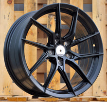 Indlæs billede til gallerivisning R18x8 5X112 ET 35 66.5 D2044 Black Half Matt (BLHM) For RACIN (K3) (Color: U4B)