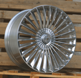 R21x10 5X112 ET 44 66.6 TX01013 Full Polished (FPL) For MER (K7) (FORGED (Rear+Front)
