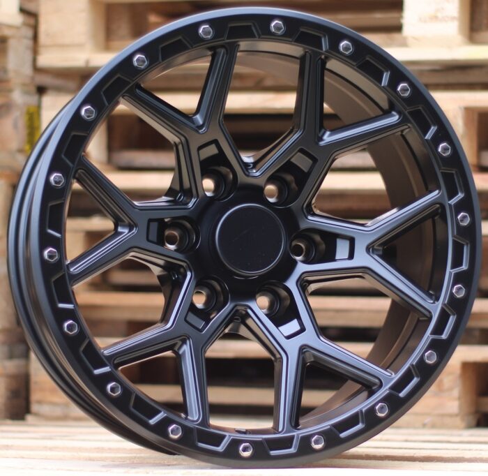 R17x9 6X139.7 ET M12 110.1 B1536 Black Half Matt (BLHM) For 4X4 (Z2)