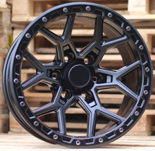 Indlæs billede til gallerivisning R17x9 6X139.7 ET M12 110.1 B1536 Black Half Matt (BLHM) For 4X4 (Z2)