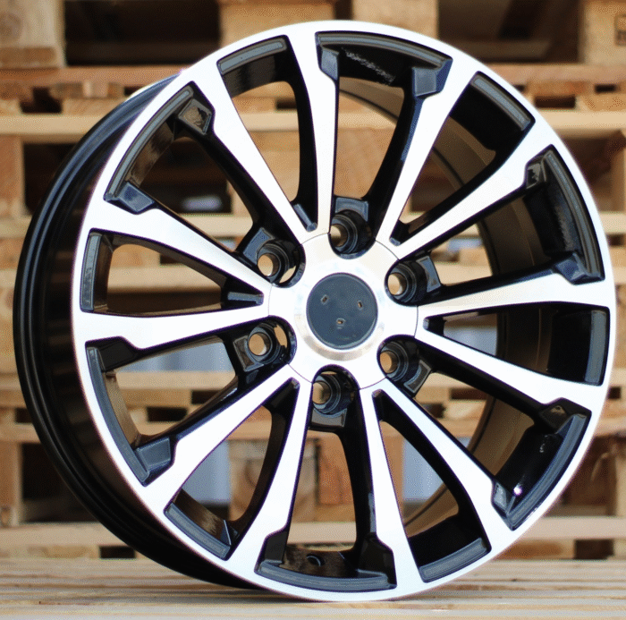 R17x7.5 6X139.7 ET 25 106.1 FBX075 Black Polished (MB) For 4X4 (K3) (HYBRID FORGED)