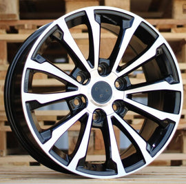 R17x7.5 6X139.7 ET 25 106.1 B1353 (A6067/BY1353) Black Polished (MB) For TOYOT (Z3) (4×4)