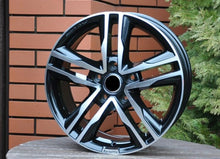 Indlæs billede til gallerivisning R17x7.5 5X108 ET 40 65.1 BK424 Black Polished (MB) For RACIN (L1) (Max 1250kg)