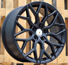 Indlæs billede til gallerivisning R18x8 5X100 ET 38 67.1 B5812 Black Half Matt (BLHM) For RACIN (R) (Style Vossen)