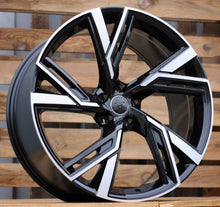 Indlæs billede til gallerivisning R19x8.5 5X112 ET 30 66.5 B1571 Black Polished (MB) For AUD (P+Z4+Z1)