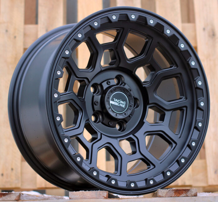 R17x9 5X127 ET M6 78.1 B1105 Black Half Matt (BLHM) For 4X4 (R)