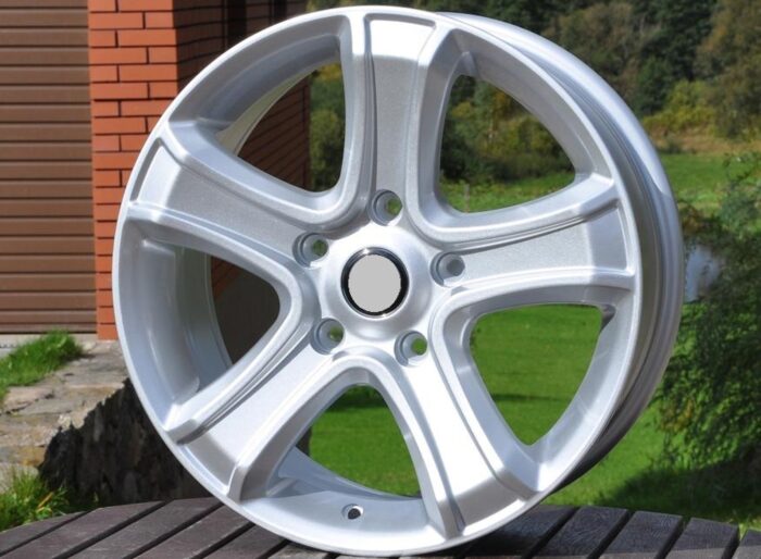 R17x7.5 5X130 ET 55 71.6 BK258 Silver (SI) For VW