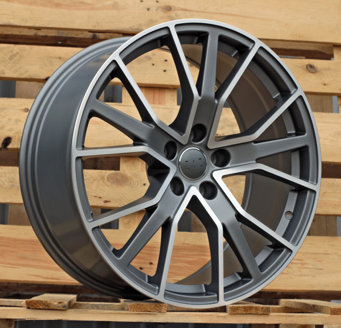 R22x10 5X112 ET 26 66.5 B5131 (FBX133) Grey Polished Half Matt (MGHM) For AUD (Z4) (HYBRID FORGED)