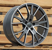 Indlæs billede til gallerivisning R20x9 5X112 ET 31 66.5 B5131 Grey Polished Half Matt (MGHM) For AUD (K2)