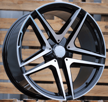 Indlæs billede til gallerivisning R20x9.5 5X112 ET 36 66.6 B1239 Black Polished (MB) For MER