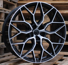 Indlæs billede til gallerivisning R23x10.5 5X112 ET 25 66.5 B1604 Black Polished (MB) For RACIN (Z4) (STYLE VOSSEN)