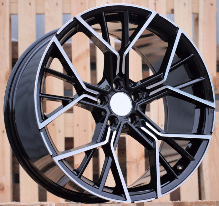 R20x8.5 5X120 ET 35 72.6 A5602 Black Polished+Powder Coating (MBPC) For BMW (K4+K2)