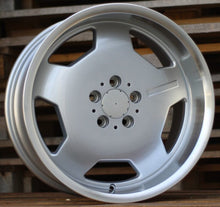 Indlæs billede til gallerivisning R17x8 5X112 ET 35 66.6 I5270 Silver+Polished Lip (SP) For MER (Z6) (MONOBLOCK Style)
