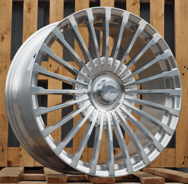 R23x10 5X112 ET 45 66.6 XFRGW618 (FB0266P) Full Polished (FPL) For MER (K7) (FORGED (Rear+Front)