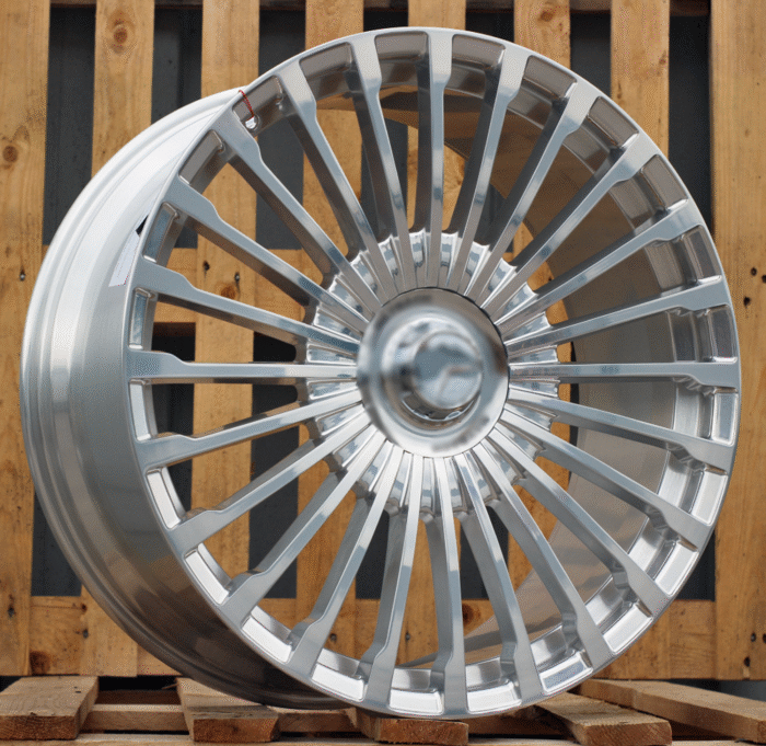 R22x10 5X112 ET 42 66.6 CTRGW618 (FB0266J) Full Polished (FPL) For MER (K7) (FORGED (Rear+Front)