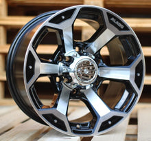 Indlæs billede til gallerivisning R15x10 6X139.7 ET M44 110.1 BK321 Black Polished (MB) For 4X4 (R)