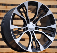 Indlæs billede til gallerivisning R21x10 5X120 ET 40 74.1 BK851 (FR765) Black Polished+Powder Coating (MBPC) For BMW (P) (Rear+Front)