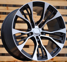 Indlæs billede til gallerivisning R21x10 5X120 ET 40 74.1 BK851 (FR765) Black Polished (MB) For BMW (P1+P+Z5) (Rear+Front)